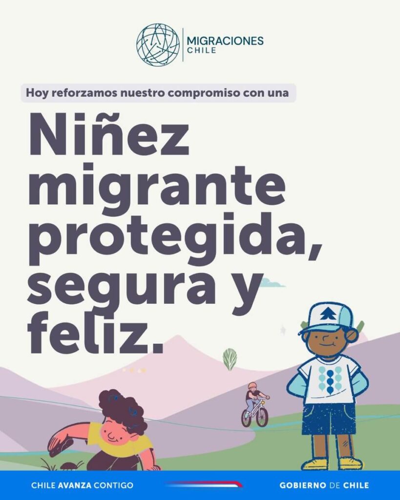 Defensoría de la Niñez evalúa denuncia contra el Estado por presunto tráfico de niños haitianos afiche migraciones (1)
