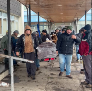 foto ingreso con ataúd seremi agricul temuco