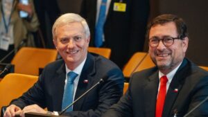 Presidente Kast y canciller Pérez en la ONU