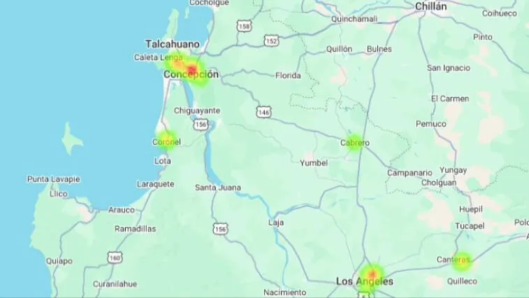 secuestros región del Biobío